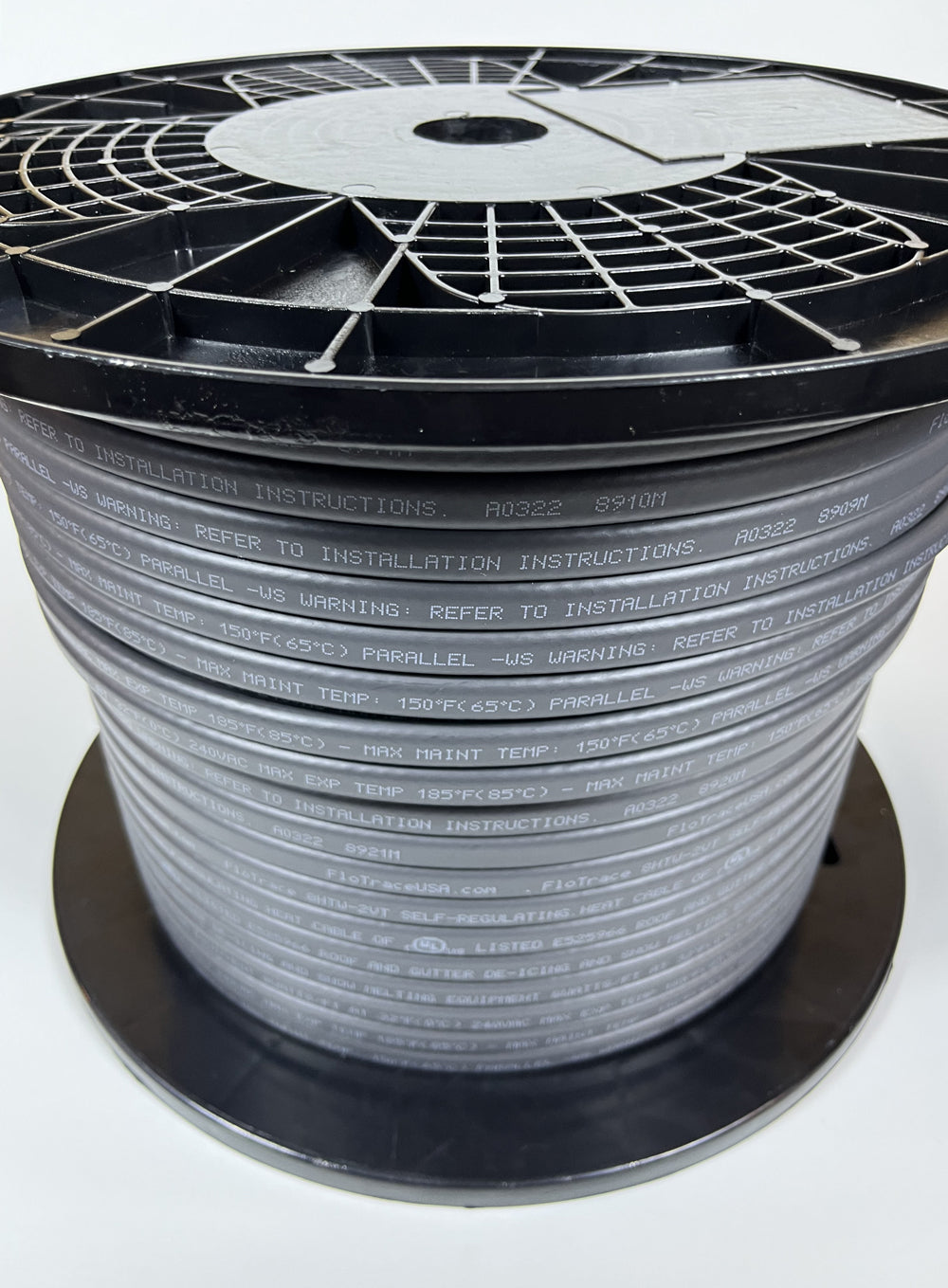 500 ft. of self-regulating heat trace cable