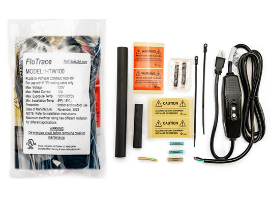 GFI Plugin Kit with Heat Shrinks, UL Listed