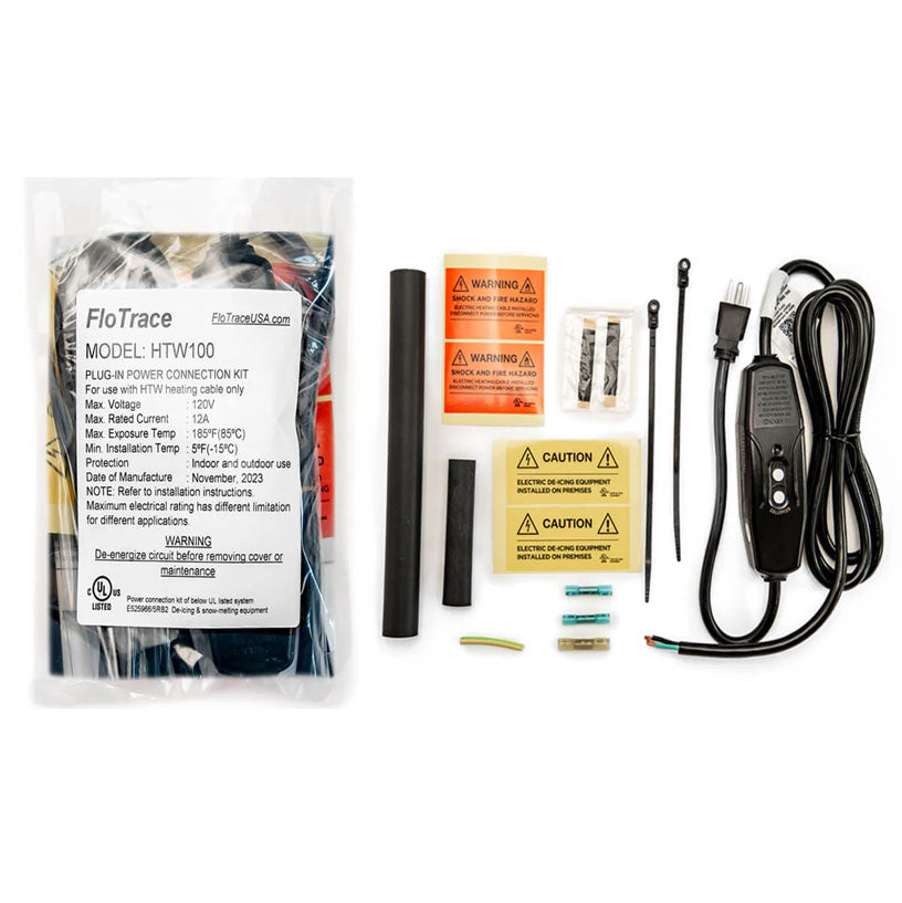 GFI Plugin Kit with Heat Shrinks, UL Listed