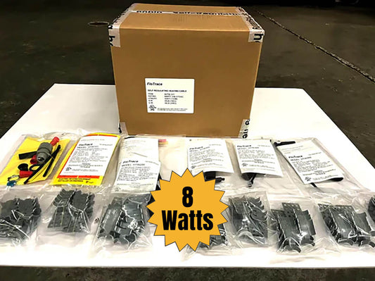 8-Watt Self-Regulating Heat Trace Kit by FloTrace
